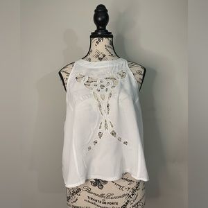 RAGA Tank Top embroidery Size: S